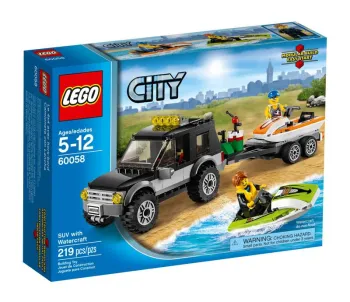LEGO SUV with Watercraft set