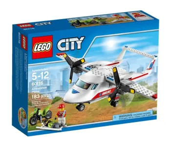 LEGO Ambulance Plane set