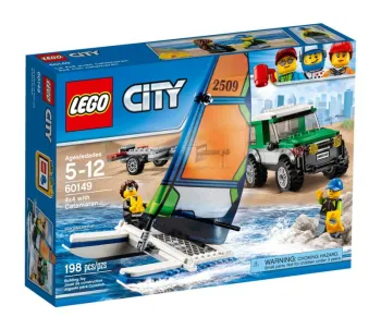 LEGO 4x4 with Catamaran set
