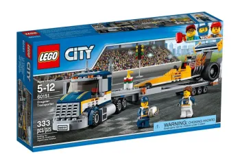 LEGO Dragster Transporter set