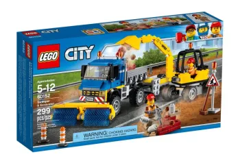 LEGO Sweeper & Excavator set