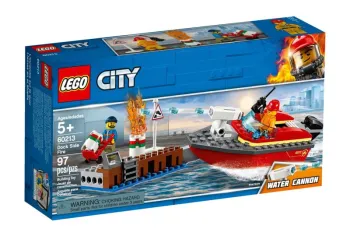 LEGO Dock Side Fire set