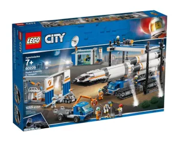 LEGO Rocket Assembly & Transport set