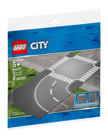 LEGO Curve and Crossroad set box