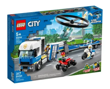 LEGO Police Helicopter Transport set