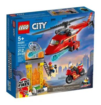 LEGO Fire Rescue Helicopter set