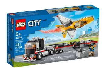 LEGO Airshow Jet Transporter set