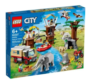 LEGO Wildlife Rescue Camp set