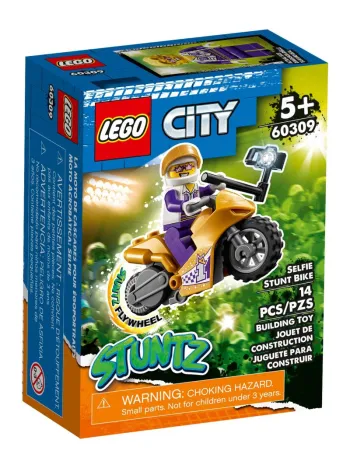 LEGO Selfie Stunt Bike set box