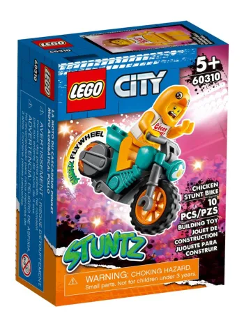 LEGO Chicken Stunt Bike set