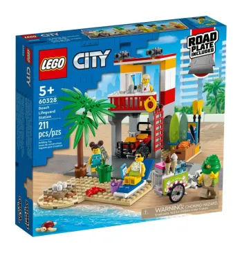 LEGO Beach Lifeguard Station set