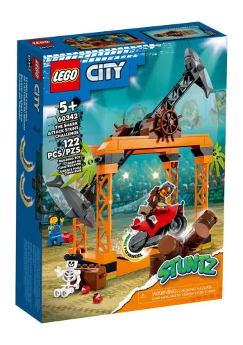 LEGO The Shark Attack Stunt Challenge set