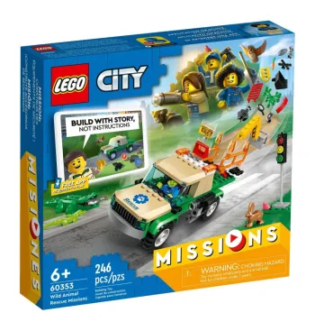LEGO Wild Animal Rescue Missions set