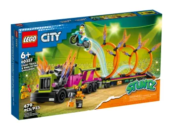 LEGO Stunt Truck & Ring Of Fire Challenge  set