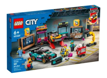 LEGO Custom Car Garage set