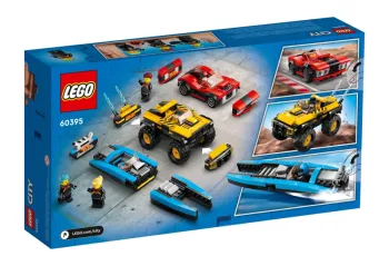 Back of LEGO Combo Race Pack set box