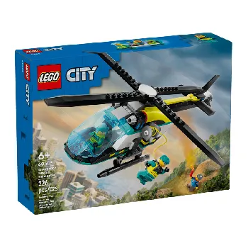 LEGO Emergency Rescue Helicopter set