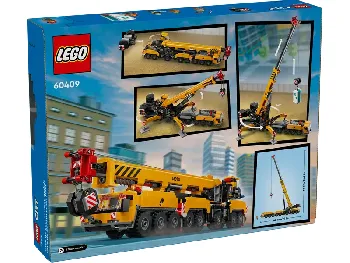 Back of LEGO Mobile Construction Crane set box