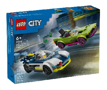 LEGO Police Car and Muscle Car Chase set