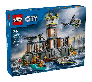 LEGO Police Prison Island set