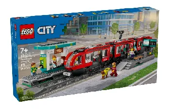 LEGO Downtown Streetcar and Station set box