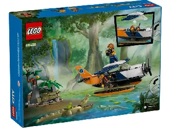 Back of LEGO Jungle Explorer Water Plane  set box