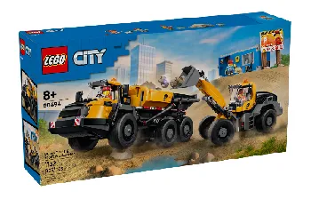 LEGO Dump Truck & Front End Loader set