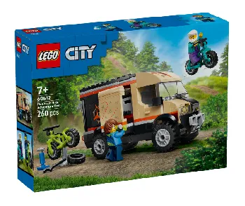 LEGO Mountain Bike Adventure Van set