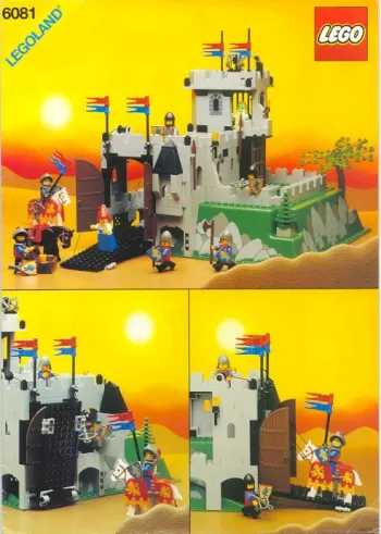 LEGO King's Mountain Fortress set