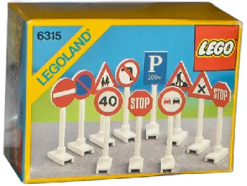 LEGO Road Signs set