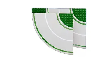 LEGO Curved Road Plates set