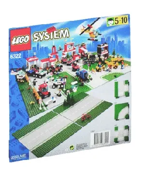 LEGO Straight Road Plates set