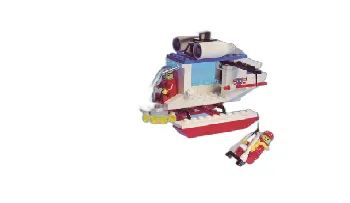 LEGO Beach Rescue Chopper set