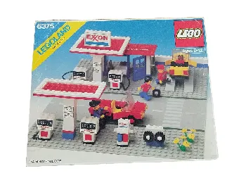 LEGO Exxon Gas Station set