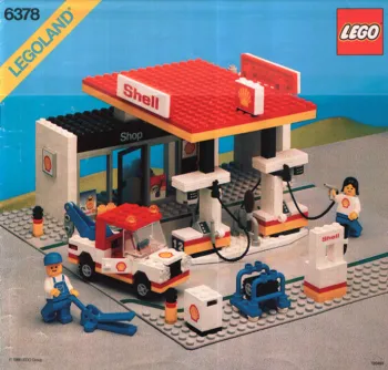 LEGO Shell Service Station set