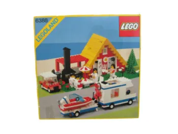 LEGO Holiday Home with Caravan set