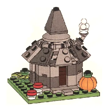 LEGO Hagrid's Hut set