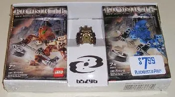 LEGO Hewkii and Hahli Twin Pack with Gold Avohkii set