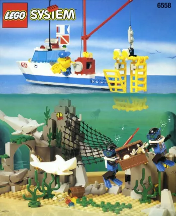 LEGO Shark Cage Cove set