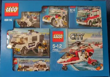 LEGO City Emergency Services Vehicles (Multipack) set