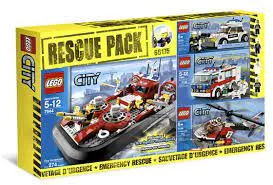 LEGO City Rescue Pack set