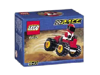 LEGO Red Four Wheel Driver set