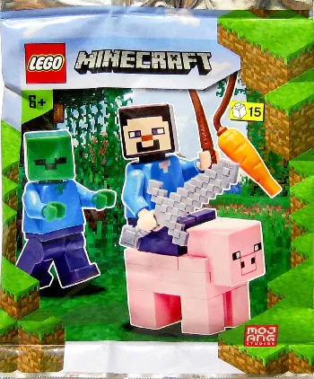 LEGO Steve, Zombie and Pig set