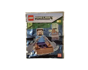LEGO Steve with Drowned Zombie set