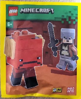 LEGO Nether Hero and Strider set