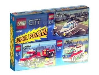 LEGO City Super Pack set