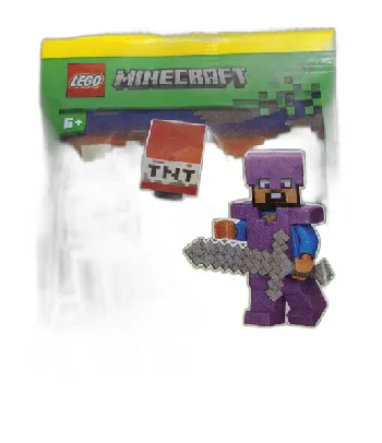 LEGO Steve with Creeper and TNT set