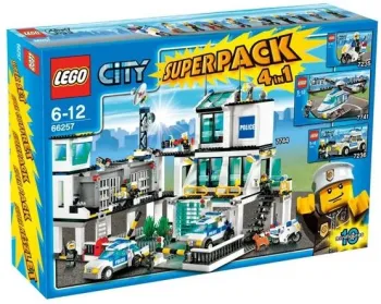 LEGO City Super Pack 4 in 1 set