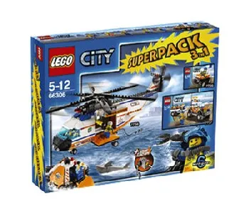 LEGO City Coast Guard Super Pack 3 in 1 set