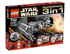 LEGO Star Wars Super Pack 3 in 1 (7667 7668 8017) set